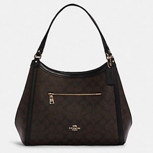 COACH Kristy Shoulder Bag In Signature Canvas